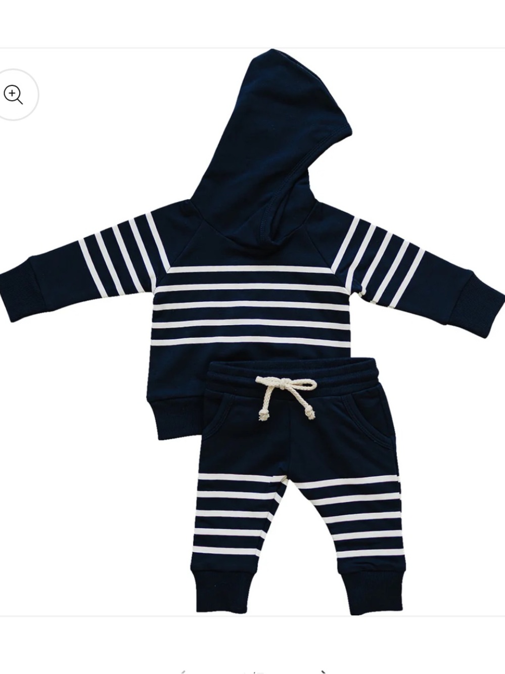EUC Mebie Baby French Terry Set